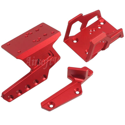 5KU CNC Aluminum Exoskeleton Optic Mount with Thumb Rest For Tokyo Marui Hi-Capa Series GBB Pistols Airsoft