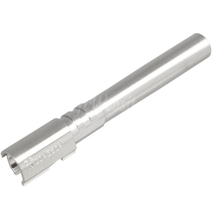 5KU Stainless Steel Outer Barrel +11mm CW Clockwise Thread For KJ Works ASG CZ Shadow2 Series GBB Pistols Airsoft