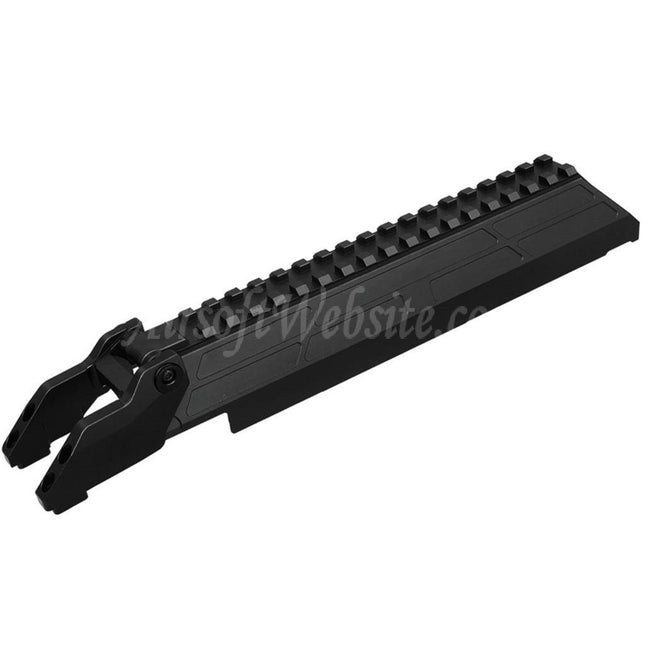 5KU CNC Aluminum M1913 20mm Railed Receiver Dust Cover Suitable For MMS Handguard CYMA AKM AK74 AK104 AK105 Series Rifles