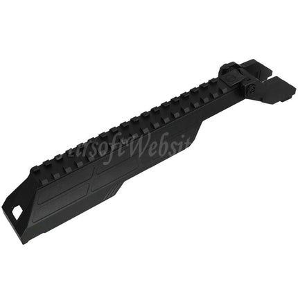 Cache-poussière de récepteur railed 20mm M1913 en aluminium CNC 5KU, compatible avec les garde-mains MMS et les fusils CYMA séries AKM AK74 AK104 AK105