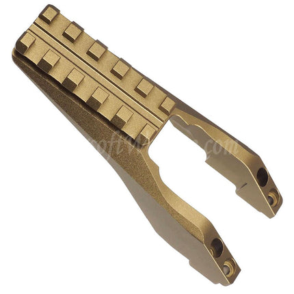 5KU CNC Aluminium M1913 20mm Optikmontage mit Schiene, passend für MMS Handschutz CYMA AKM AK74 AK104 AK105 Serien Gewehre