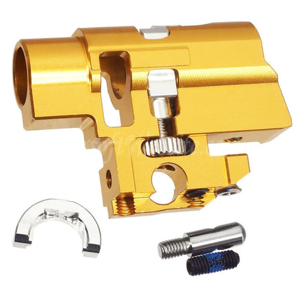 5KU CNC Aluminium Chambre Hop-Up TDC Monobloc Compatible Pistolets GBB Tokyo Marui M1911 Hi-Capa Série Or