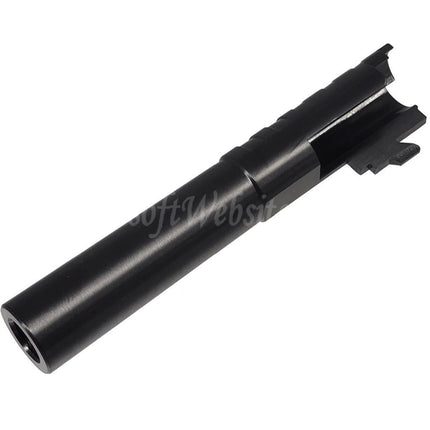 5KU 4.3 Inches Stainless Steel Infinity SVP .45ACP Outer Barrel +11mm CW Clockwise Thread Suitable For Hi-Capa 4.3 Series GBB Pistols Airsoft