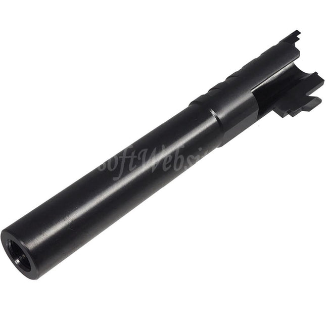 5KU 5.1 Inches Stainless Steel Infinity SVP 9MM Outer Barrel +11mm CW Clockwise Thread Suitable For Hi-Capa 5.1 Series GBB Pistols Airsoft
