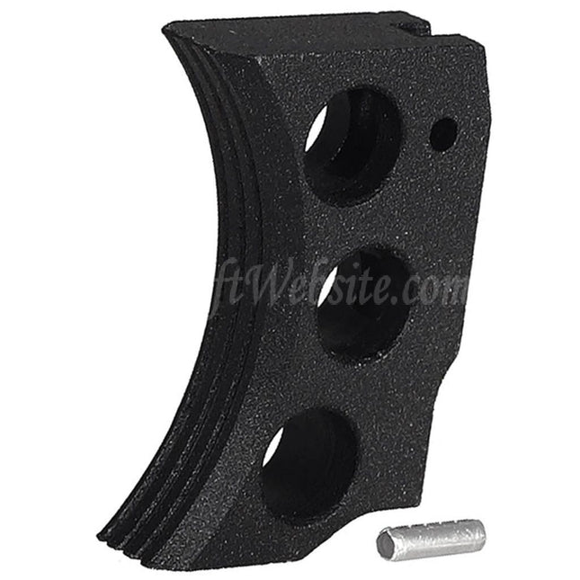 5KU Aluminum Three Hole Skeletonized Trigger Short Suitable For Tokyo Marui Hi-Capa 1911 Series GBB Pistols Airsoft