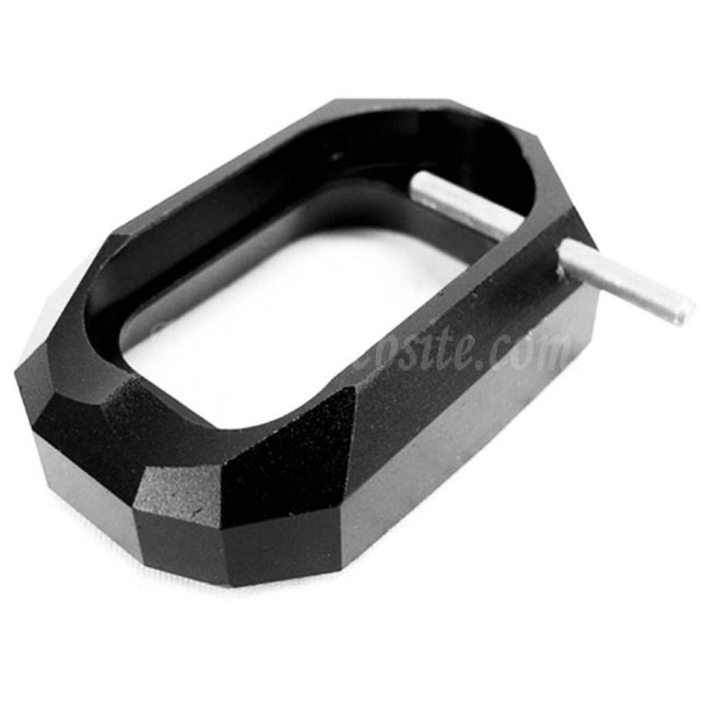 5KU Aluminum DOM Style Magwell For Tokyo Marui Hi-Capa GBB Pistols Airsoft