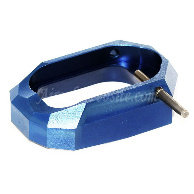 5KU Aluminum DOM Style Magwell For Tokyo Marui Hi-Capa GBB Pistols Airsoft