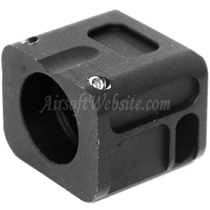 Compensateur 5KU SPARC-M -14 mm CCW pour pistolets Tokyo Marui G17 G18C GBB Airsoft Noir