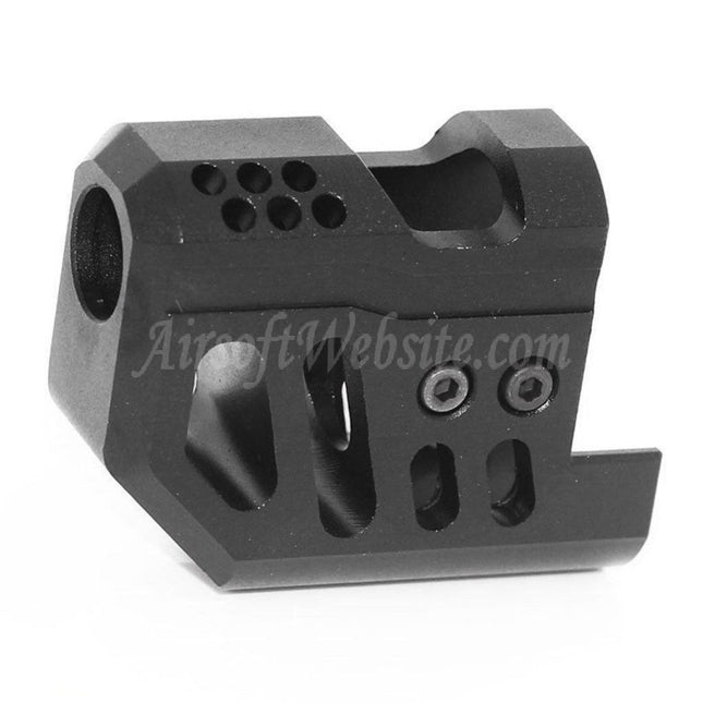 Kit de compensation avant DOUBLE BELL pour pistolets DOUBLE BELL KSC M9 série GBB Airsoft noir
