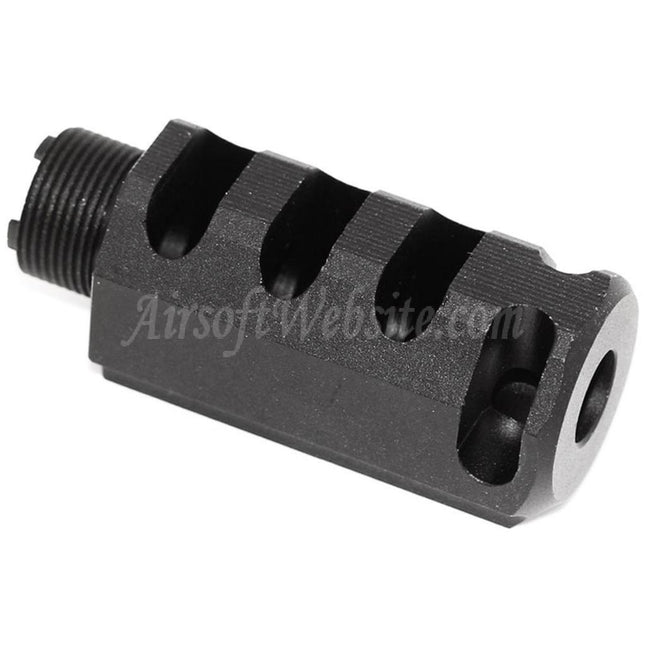 Kit de compensateur avant DOUBLE BELL 60 mm/48 mm pour pistolets DOUBLE BELL Tokyo Marui 1911 GBB Airsoft noir