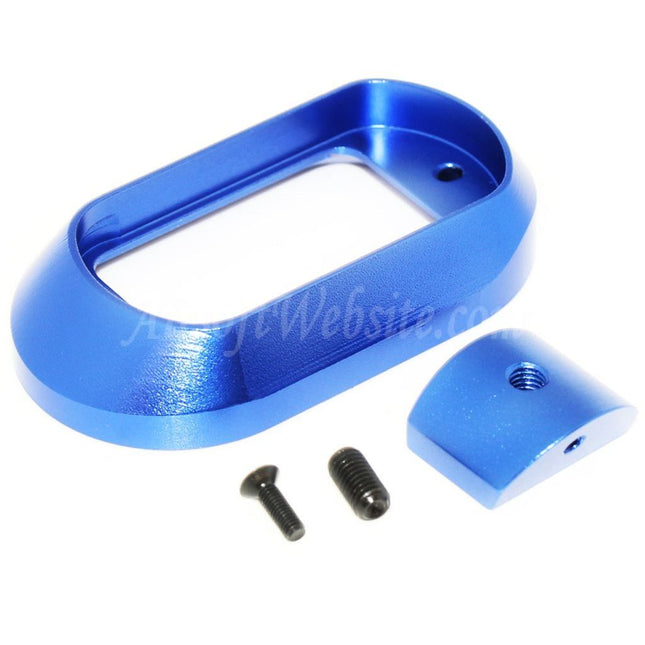 5KU Aluminum IPSC Magwell For Tokyo Marui G17 G18C GBB Pistols Airsoft
