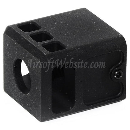 Compensateur 5KU Stubby Compensator -14 mm CCW pour pistolets Tokyo Marui G17 G18C GBB Airsoft