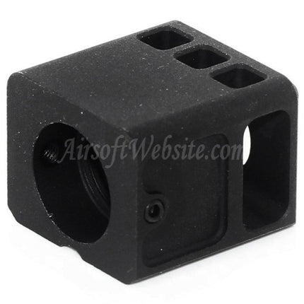 Compensateur 5KU Stubby Compensator -14 mm CCW pour pistolets Tokyo Marui G17 G18C GBB Airsoft
