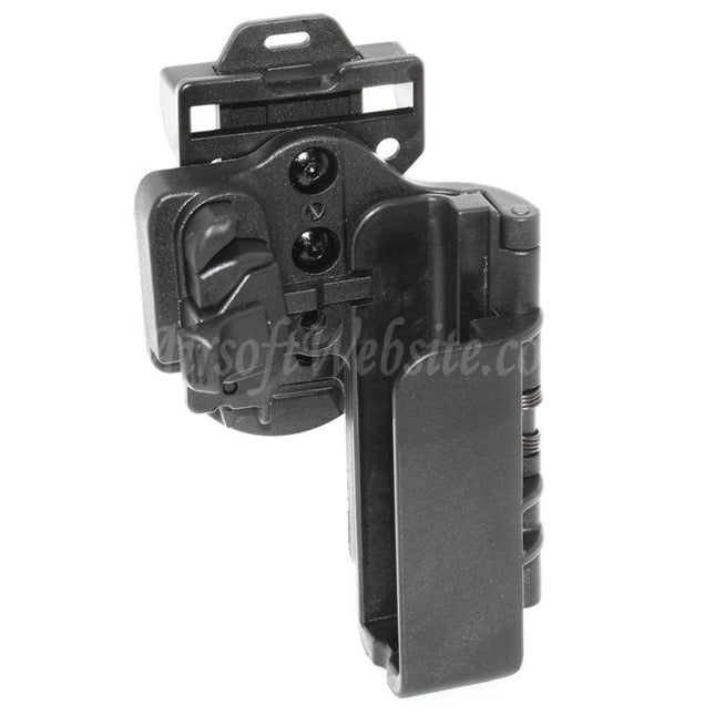 APS Quantum Mechanics OWB Condition 3 Carry Quick Tactical Holster For G17 G22 Series Pistols Airsoft Black
