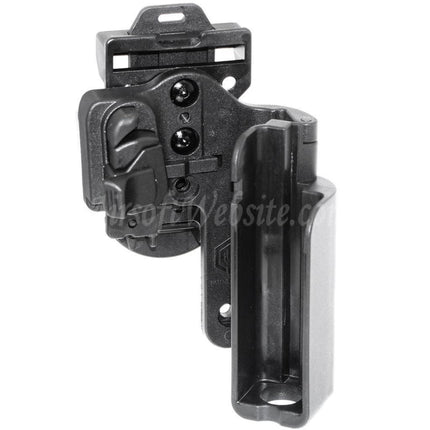 Étui tactique APS Quantum Mechanics OWB Condition 3 pour pistolets Airsoft série G17 et G22, noir