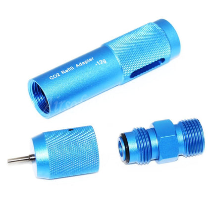 Chargeur de recharge de cartouche de CO2 12 g en aluminium CNC haute précision PPS