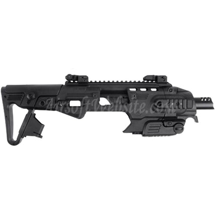 Kit de conversion de carabine pistolet CAA Roni pour pistolets KSC KJ Works WE Tokyo Marui M9 M92F M9A1 série GBB Airsoft