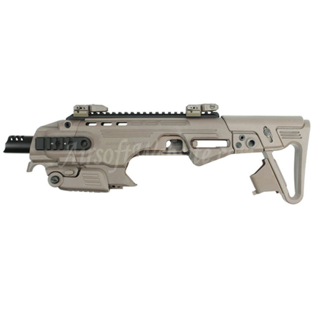 CAA Roni Pistol Carbine Conversion Kit For KSC KJ Works WE Tokyo Marui M9 M92F M9A1 Series GBB Pistols Airsoft