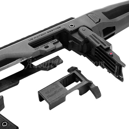 CAA Roni Pistol Carbine Conversion Kit For KSC VFC Umarex Tokyo Marui G17 G18C G19 G23F Series GBB Pistols Airsoft