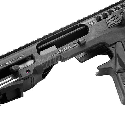 CAA Roni Pistol Carbine Conversion Kit For KSC VFC Umarex Tokyo Marui G17 G18C G19 G23F Series GBB Pistols Airsoft