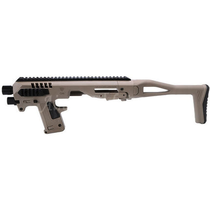 CAA Roni Pistol Carbine Conversion Kit For KSC VFC Umarex Tokyo Marui G17 G18C G19 G23F Series GBB Pistols Airsoft