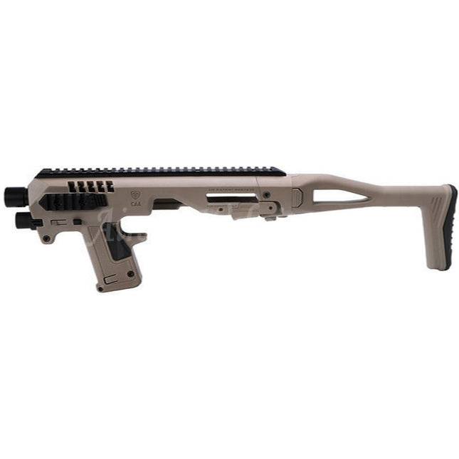 CAA Roni Pistol Carbine Conversion Kit For KSC VFC Umarex Tokyo Marui G17 G18C G19 G23F Series GBB Pistols Airsoft