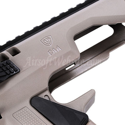 CAA Roni Pistol Carbine Conversion Kit For KSC VFC Umarex Tokyo Marui G17 G18C G19 G23F Series GBB Pistols Airsoft