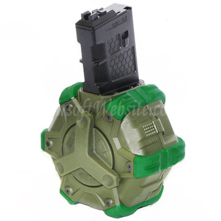 Chargeur à gaz WE (WE-TECH) 350 coups pour fusils WE (WE-TECH) « Open Bolt Type » L85 / SCAR-L / R5C / T65 / HK416 / AR M4 M16 GBB Airsoft