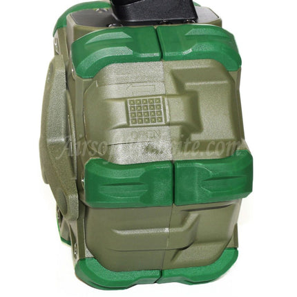 WE (WE-TECH) 350rd Gas Drum Magazine for WE (WE-TECH) AP APACHE MP5 Series GBB Rifles Airsoft