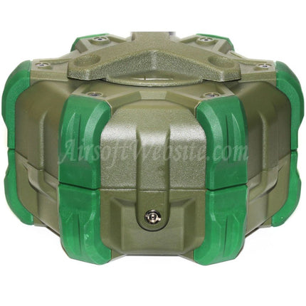 WE (WE-TECH) 350rd Gas Drum Magazine for WE (WE-TECH) AP APACHE MP5 Series GBB Rifles Airsoft