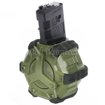 Chargeur à gaz WE (WE-TECH) 350 coups pour fusils WE (WE-TECH) « Open Bolt Type » L85 / SCAR-L / R5C / T65 / HK416 / AR M4 M16 GBB Airsoft
