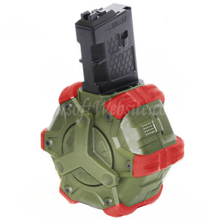 Chargeur à gaz WE (WE-TECH) 350 coups pour fusils WE (WE-TECH) « Open Bolt Type » L85 / SCAR-L / R5C / T65 / HK416 / AR M4 M16 GBB Airsoft