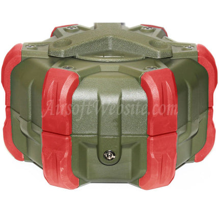 WE (WE-TECH) 350rd Gas Drum Magazine for WE (WE-TECH) AP APACHE MP5 Series GBB Rifles Airsoft
