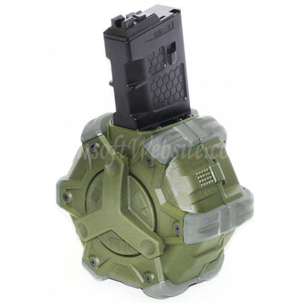 Chargeur à gaz WE (WE-TECH) 350 coups pour fusils WE (WE-TECH) « Open Bolt Type » L85 / SCAR-L / R5C / T65 / HK416 / AR M4 M16 GBB Airsoft