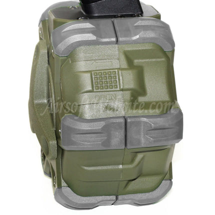 WE (WE-TECH) 350rd Gas Drum Magazine for WE (WE-TECH) AP APACHE MP5 Series GBB Rifles Airsoft