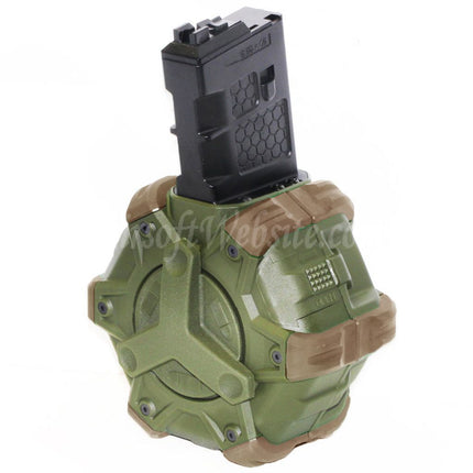 Chargeur à gaz WE (WE-TECH) 350 coups pour fusils WE (WE-TECH) « Open Bolt Type » L85 / SCAR-L / R5C / T65 / HK416 / AR M4 M16 GBB Airsoft