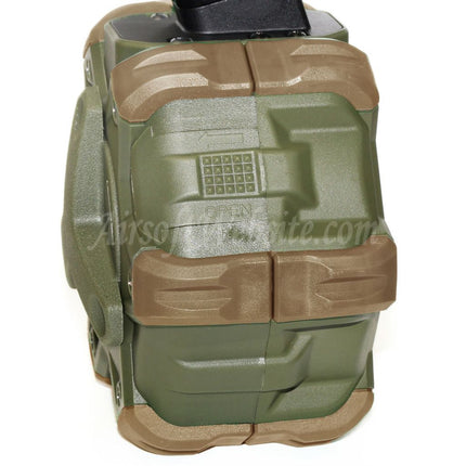 WE (WE-TECH) 350rd Gas Drum Magazine for WE (WE-TECH) AP APACHE MP5 Series GBB Rifles Airsoft