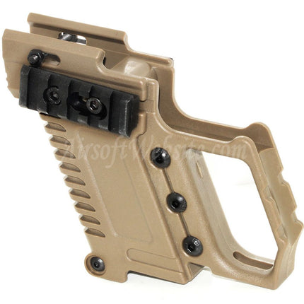 Kit de conversion de chargement à deux rails latéraux pour pistolets APS ARMY DOUBLE BELL AW WE Tokyo Marui G17 G18C G34 G35 Series GBB Airsoft