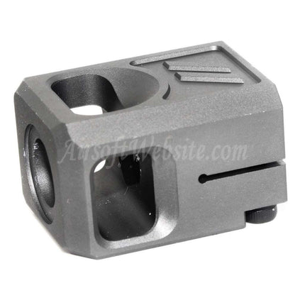 Compensateur en aluminium CNC 5KU V2 -14 mm CCW pour pistolets G17 GBB Airsoft