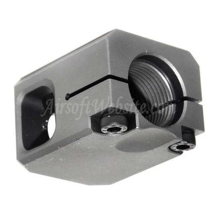 Compensateur en aluminium CNC 5KU V2 -14 mm CCW pour pistolets G17 GBB Airsoft