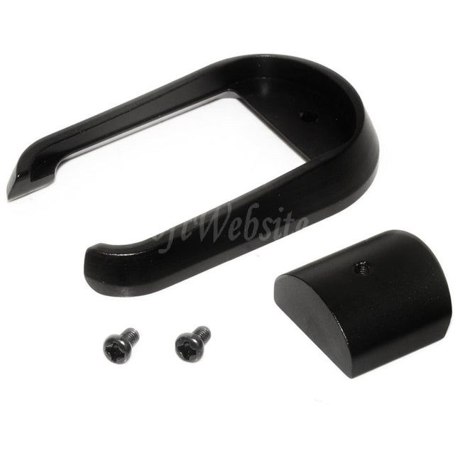 AIP Aluminum SPY Style Magwell V2 for Tokyo Marui G17 G18C Series GBB Pistols Airsoft Black
