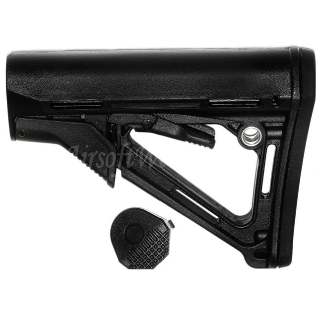 Crosse rétractable CYMA 177 mm style CTR pour fusils AEG série M4 Airsoft
