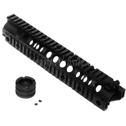 Garde-main CYMA 273 mm SR16 URX II RAS avec système de rail à 4 côtés pour fusils AEG CYMA Tokyo Marui M4 M16 Series Airsoft