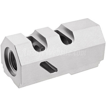 Compensateur en aluminium Revanchist Airsoft - Filetage 14 mm CCW/Sens antihoraire pour pistolets Tokyo Marui Hi-Capa Series GBB Airsoft