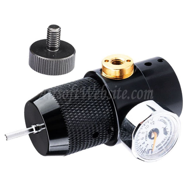 Adaptateur CO2 Madbull XM-Charger Plus avec régulateur de pression réglable et indicateur de lecture
