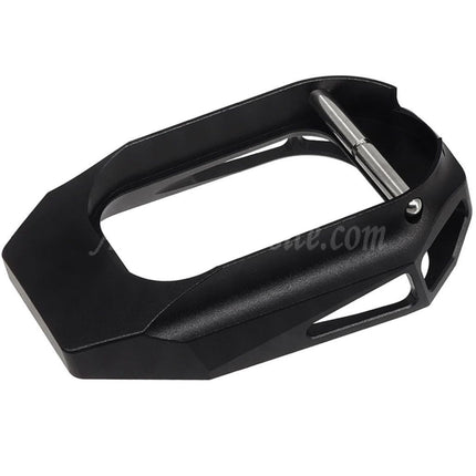 Magwell creux en aluminium CNC 5KU pour pistolets Airsoft WE (WE-TECH) Tokyo Marui série Hi-Capa GBB